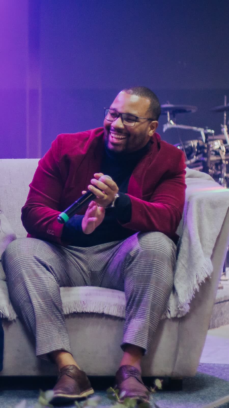 Vinícius em painel sobre tráfego para correspondentes